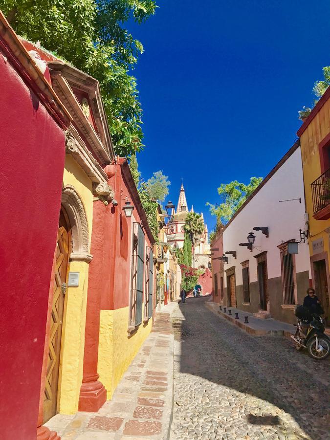 سان ميغيل دي الليندي Casa Hotel Centro Antiguo المظهر الخارجي الصورة